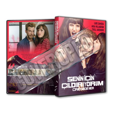 Senin İçin Çıldırıyorum - 2021 Türkçe Dvd Cover Tasarımı